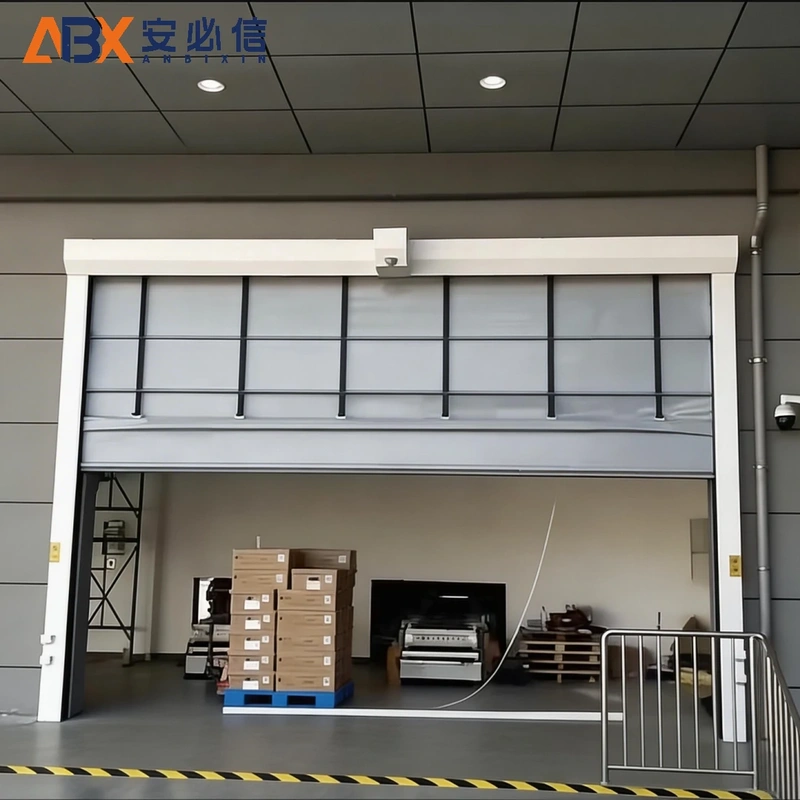 广安市软帘堆积门